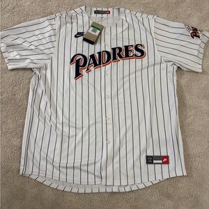 Brand new with tags San Diego Padres Tony Gwynn Jersey. Men’s XL. Nike.